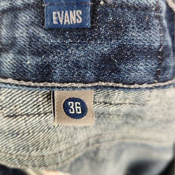 Citizens Of Humanity Mens Full Button Tailored Denim Straight Fit Evans Jeans 36 - Picture 7 of 8